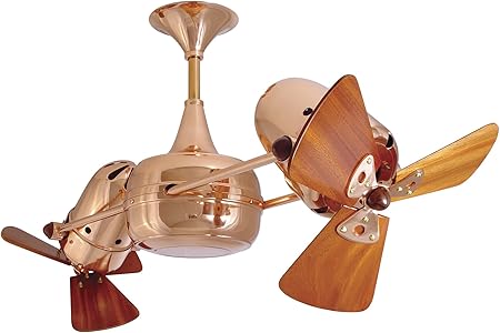 Matthews Dd Cp Wd Duplo Dinamico Dual 36 Outdoor Ceiling Fan With