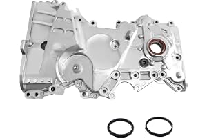 DWLDMLWC Oil Pump Timing Chain Cover for Hyundai Tucson 2014-2021 2.0L Kia Soul 2.0L 2012-2019, Kia Forte 2.0L 2014-2018,Kia Forte5 2.0L 2014-2018,Elantra 1.8L 2012-2013 Replaces 21350-2E030