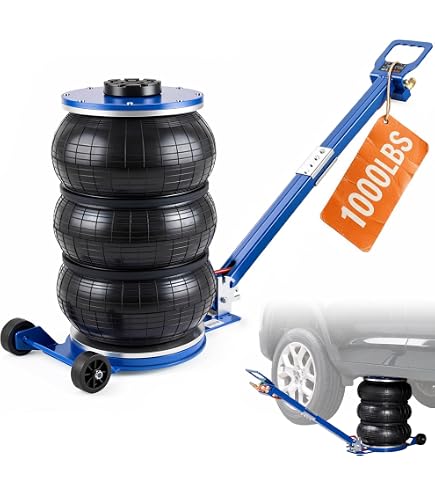 Amazon.com: Zendex Tool TBT2 RakJak Pneumatic Jack, Triple Bag, 10