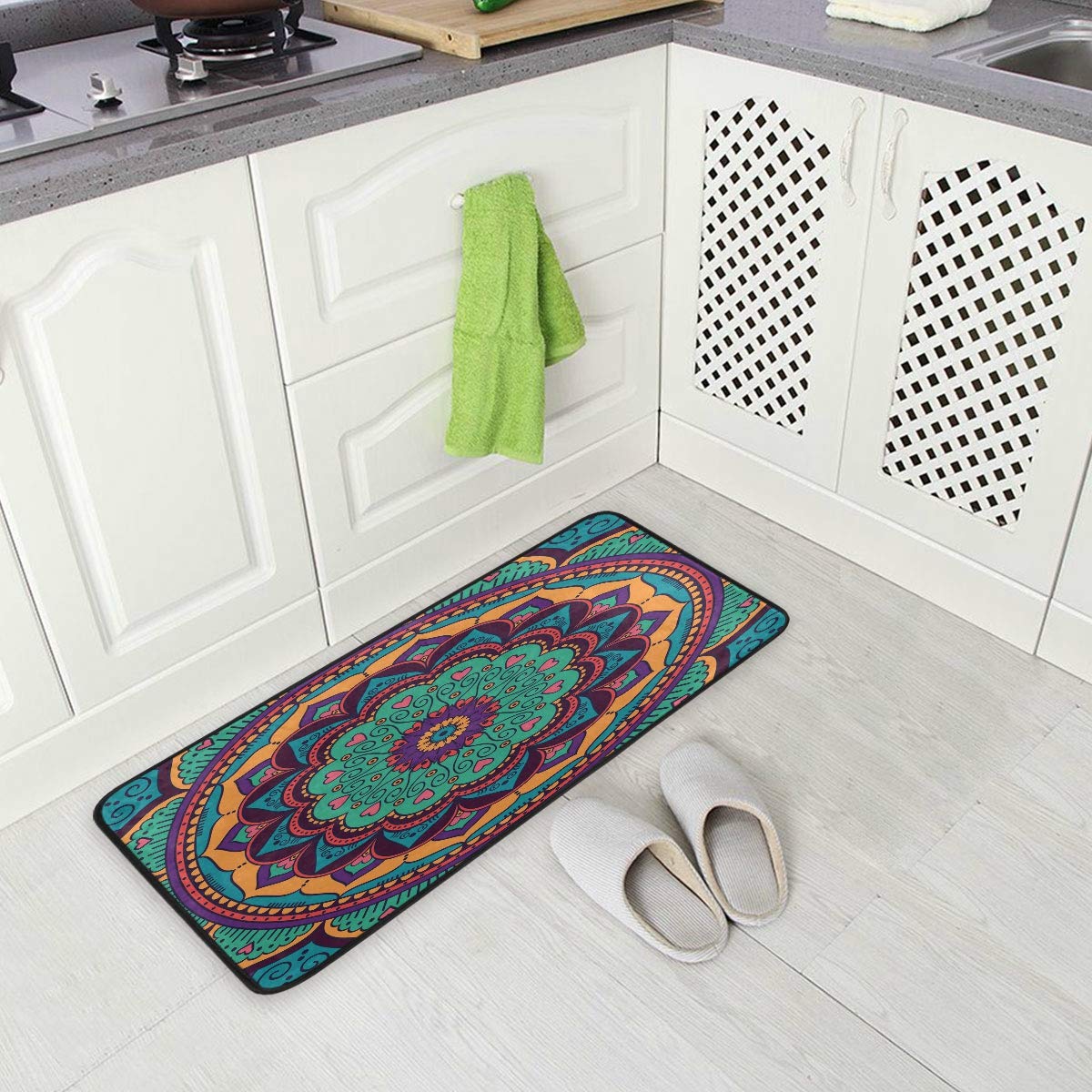 Best Colorful Anti Fatigue Kitchen Runner Mat