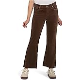 KUT from the Kloth Womens Kelsey Mid Rise Ankle Flare-Inset Leg