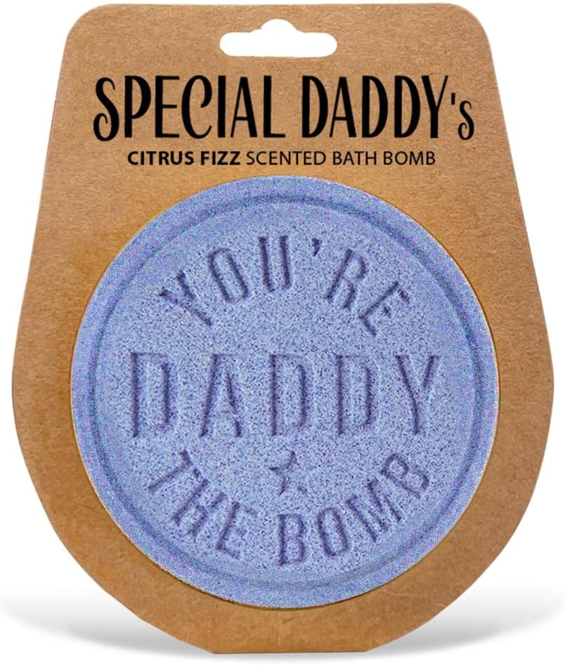 History & Heraldry Personalised Scented Bath Bomb Special Daddy Gift