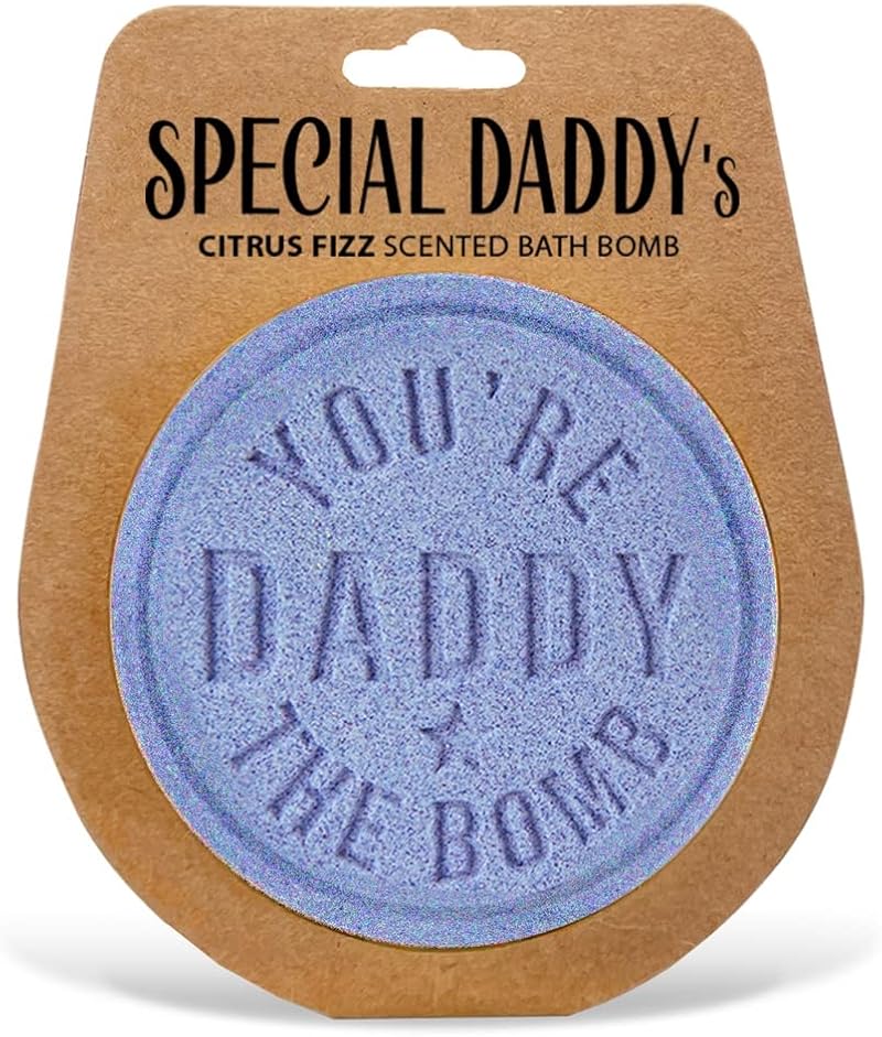 History & Heraldry Personalised Scented Bath Bomb Special Daddy Gift