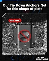 Forccord Custom Fit for Tie Down Anchors F150 F250