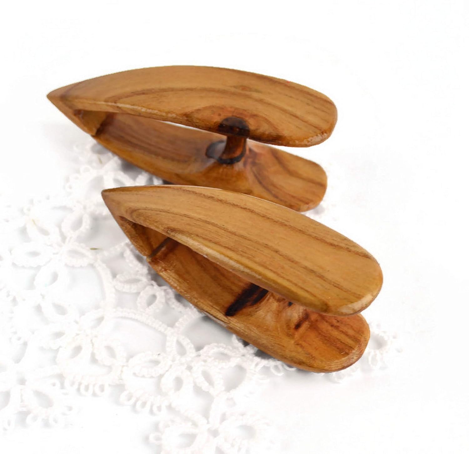 Wood Tatting Shuttle/tatting lace/Handmade tatting shuttles/Frivolite/navette Handmade