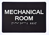 Black Floor number sign -Tactile Graphics Grade 2