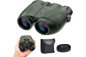 20X25 Compact Binoculars for Adults,Green | Large Eyepiece Waterproof Binocular,Easy Focus Small Binoculars for Bird Watching