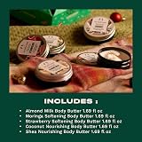 The Body Shop Slather & Nourish Body Butter Gift Set 5 x 1.69oz Vegan Almond view 3