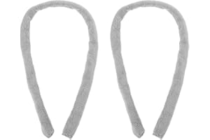 SUPVOX 2pcs Trombone Cleaning Swab For Brass Instruments - Reusable Soft Coral Fleece Absorbent Cloth For Slide Maintenance A