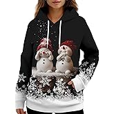 PAGYMO Graphic Hoodies for Women Cute Print Funny Designed Trendy Cool Colorful Novelty Fashion Pullover Hooded Sweatshirt