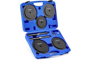 Orion Motor Tech Truck Hub Seal Installer Kit, Heavy Duty Seal Drivers Compatible with Class 7 8 Trucks, 82.7 to 160.3 mm Dia