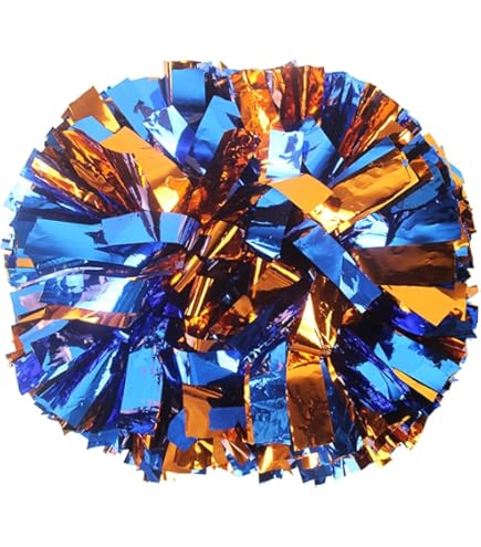 ミュージシャン pom.m Amazon.com: Metallic Cheerleader Cheerleading Pom Poms 6
