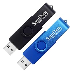 SamData 16GB USB Flash Drives 2 Pack 16GB Thumb