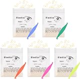 OFFCUP Orthodontic Elastic Bands 500pcs 3/16 inch with Placer for Braces