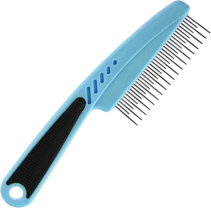 Pet Touch Detangling Pet Comb Blue Amazon.co.uk Pet Supplies