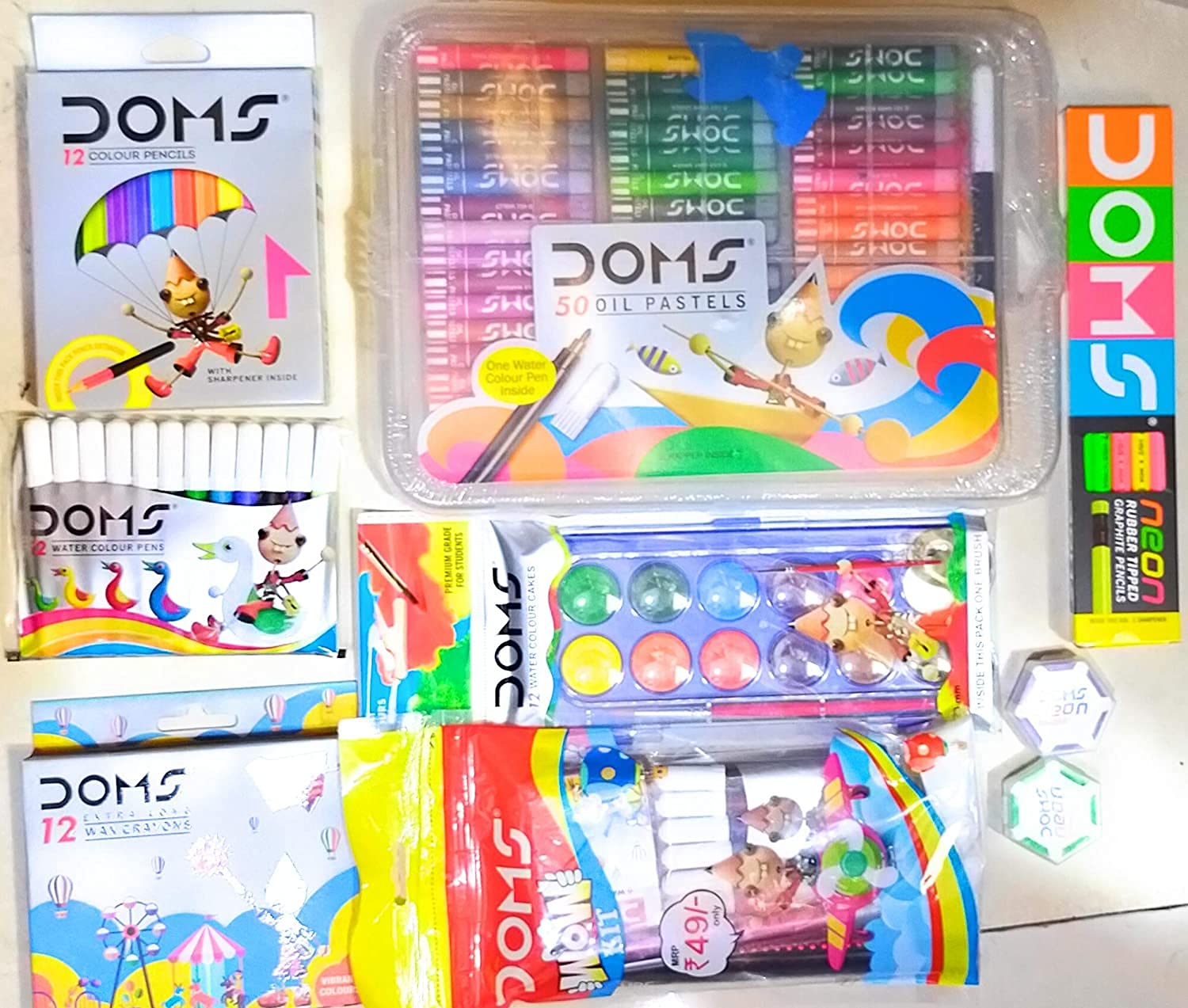 DOMS Kids Complete Painting Kit Amazon.in Home & Kitchen