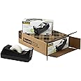 Scotch Desktop Tape Dispenser, Black, 2.7 in. x 2.7 in. x 6.4 in., 3 Tape Dispensers