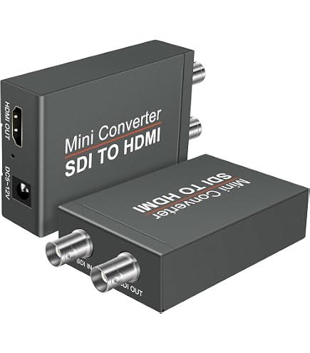 Amazon.com: HDSUNWSTD SDI to HDMI Video Mini Converter with Audio