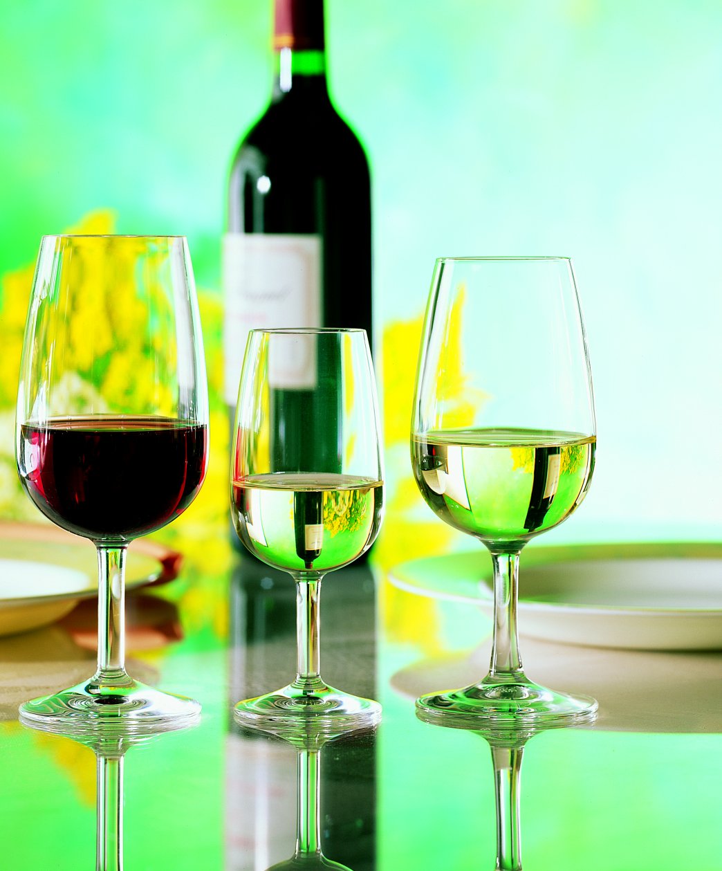 Set 6 Bicchieri Da Degustazione Vino Rosso 580 Ml, Calici In Vetro Resistente, Lavabili In Lavastoviglie, Senza Piombo - 6