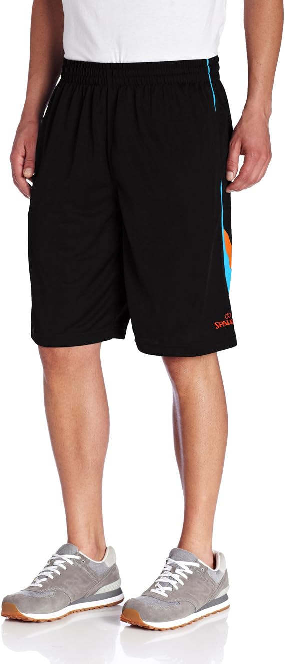 Spalding Men's Active Cotton French Terry Shorts - Moisture-Wicking Workout Shorts - View #7