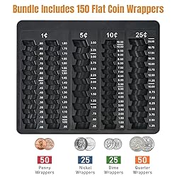 L LIKED 1PCS Black Coin Counter Tray -Change