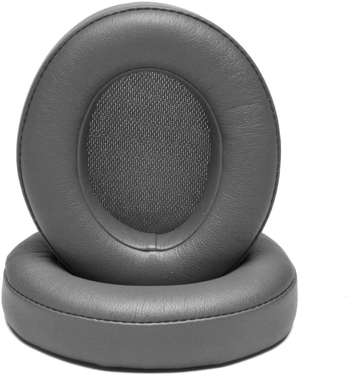 WADEO Replacement Earpads, [Cloud-like Softness Foam] [Skin-Friendly Leather] 2 Pcs Ear Pad Cushion for Beats Studio 3.0/2.0, Wired/Wireless, B0500 B0501