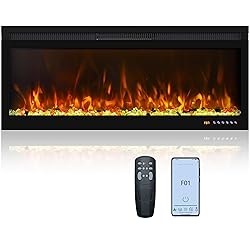 Oxhark Flame Smart 42 Inch Wall Mounted and