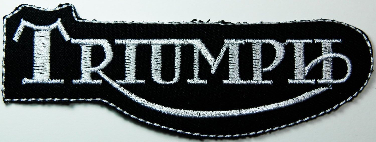 Triumph Patches Motorcycles Biker Racing Team Patches Embroidered Iron on Patch Logo1