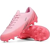 GODLARK Mens Soccer Cleats Womens Indoor Soccer Shoes Wide Baseball Turf Shoes Adult Youth Rugby Shoes Big Boys Small Spikes AG TF Football Boots