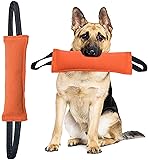 Clysrou Dog Tug Toy Dog Tough Jute Bite Pillow