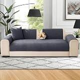 LINGKY Soft Chenille Sofa Cover 1 2 3 Seater Non-Slip Fuzzy Textured Furniture view 3