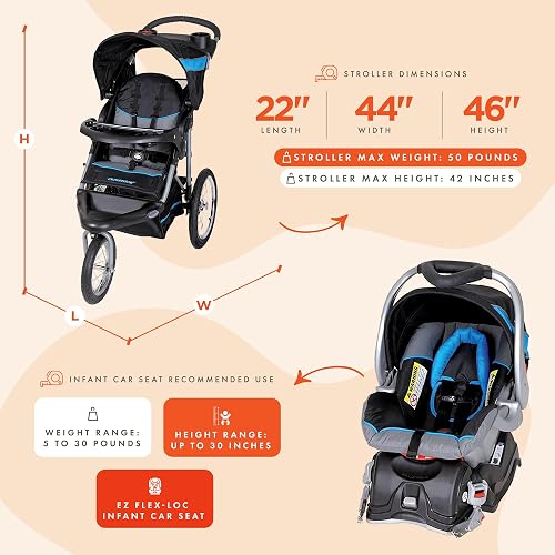 graco connect click stroller Graco Aire3 Click Connect Gotham Travel System Single Seat Stroller 19  NT  Electronics LLC