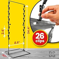 DS THE DISPLAY STORE Black 2-Row Potato Chip Rack