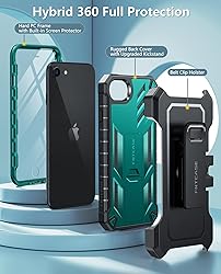 FNTCASE for iPhone SE 2022-2020 Case: iPhone