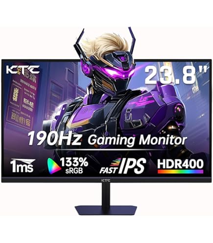 KTC 24.5インチ FHD IPS 180Hz モニター 本体 早い者勝ち Amazon.com: KTC 24.5'' Gaming Monitor, FHD 1080P 180Hz (Up to