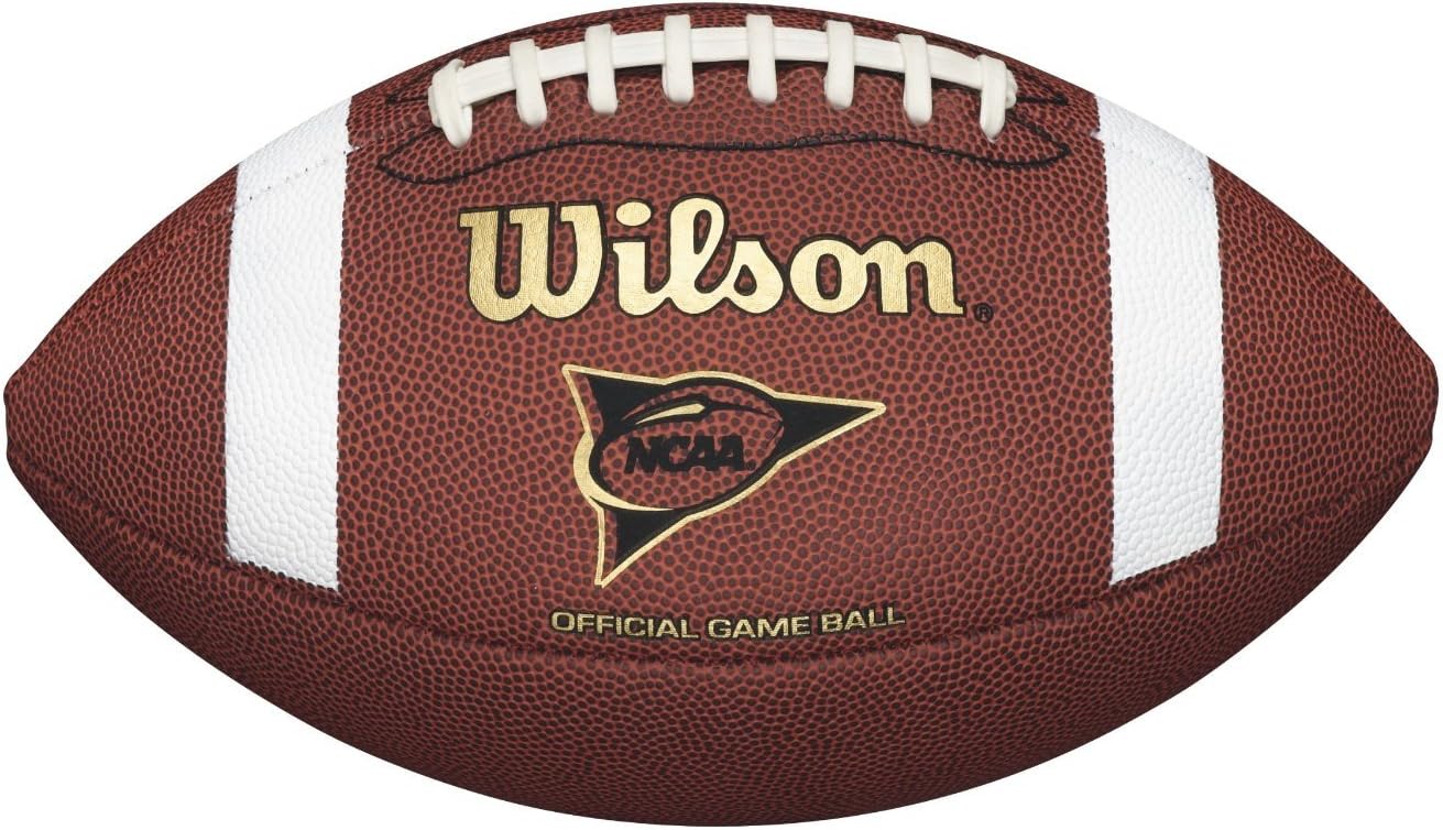Amazon Com Ncaa Youth Composite Football Official Footballs Sports Outdoors