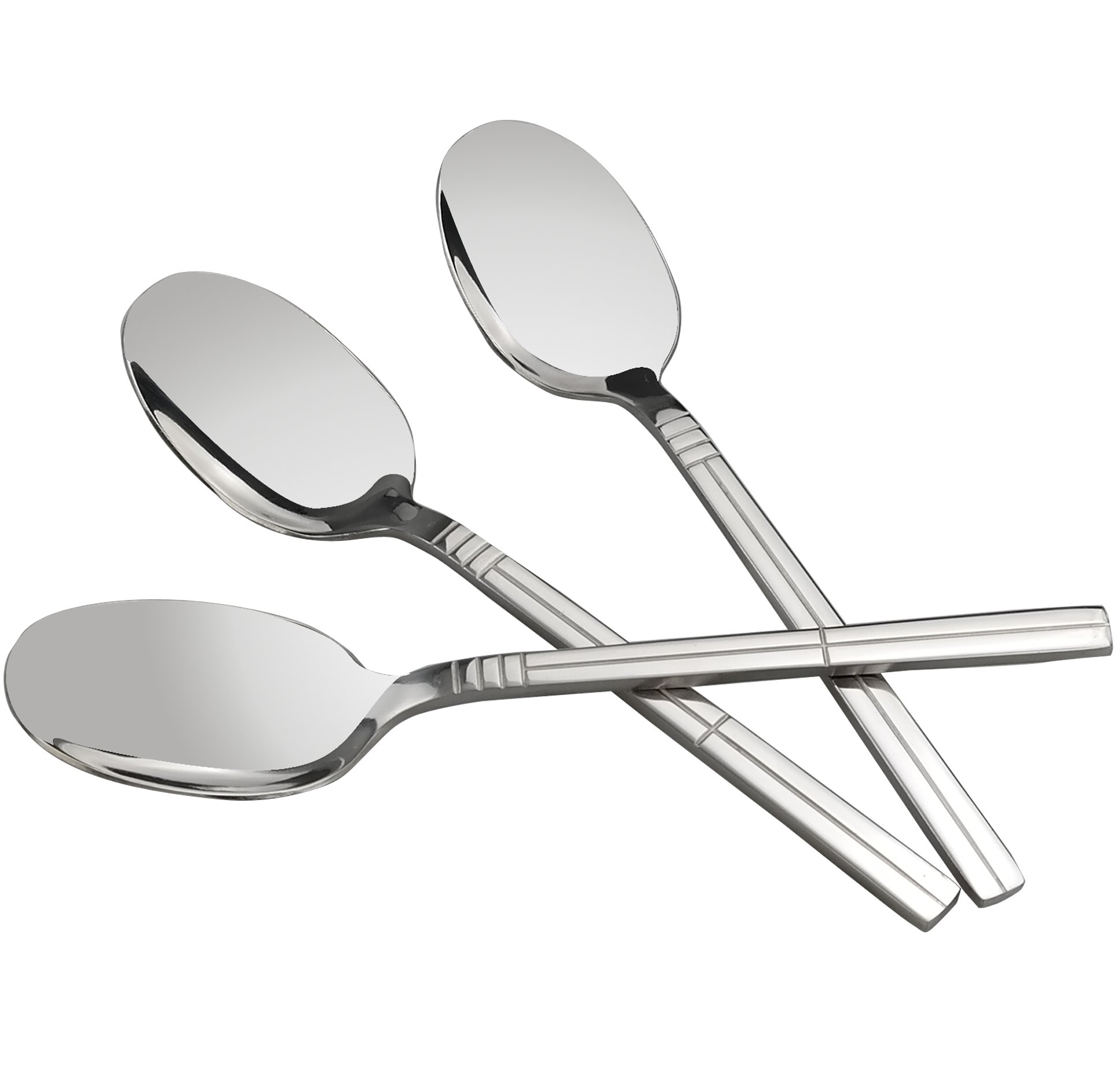 Eudokky 12 Piece Dinner Spoons Tablespoons Set Stainless Steel Soup Spoons