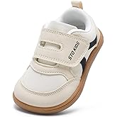 Toddler Wide Toe Box Barefoot Shoes Boys Girls Sneakers Kids Tennis Shoes Preschool Non Slip Lightweight Comfortable First Walking Shoes Running Outdoor Activities