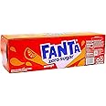 Fanta Zero Sugar Orange Soda, 12 Pack
