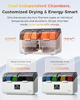 Creality Space Pi X4 Lite Filament Dryer 4 Spools Dual Chamber 75C view 4