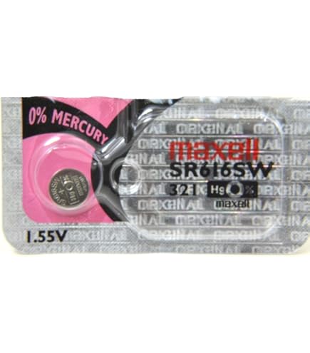 2 Maxell 395 399 SR927SW Batteries Argento 1.55V Orologio - Foto 2