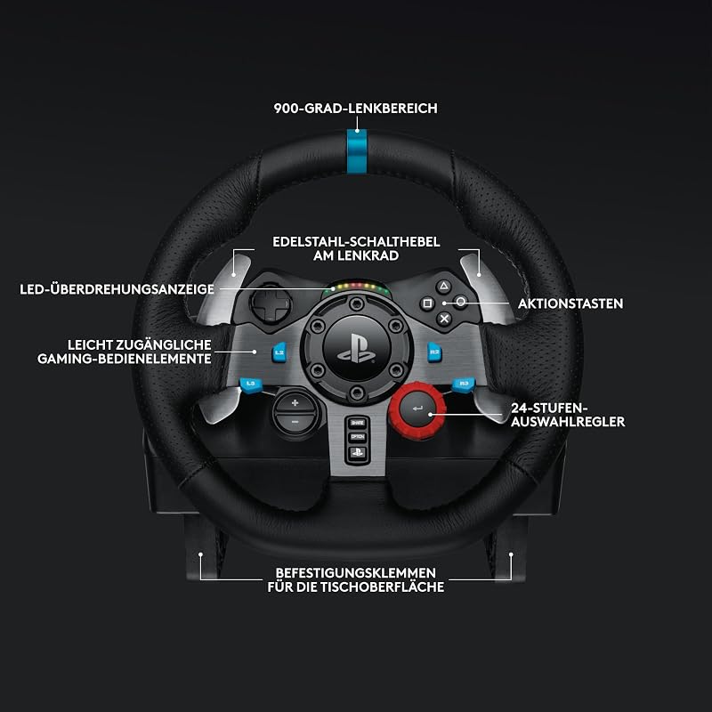 G29 SE Driving Force Wheel and Shifter für Playstation & PC
