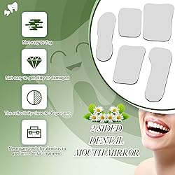 10 Pieces Dental Mouth Mirror Occlusal Reflector