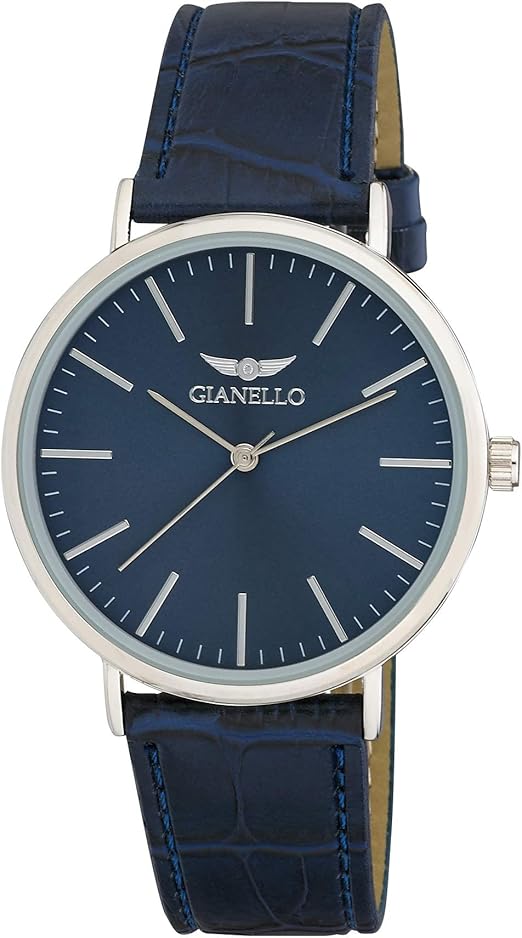 Gianello GNL7714SS Unisex Silver Case 
