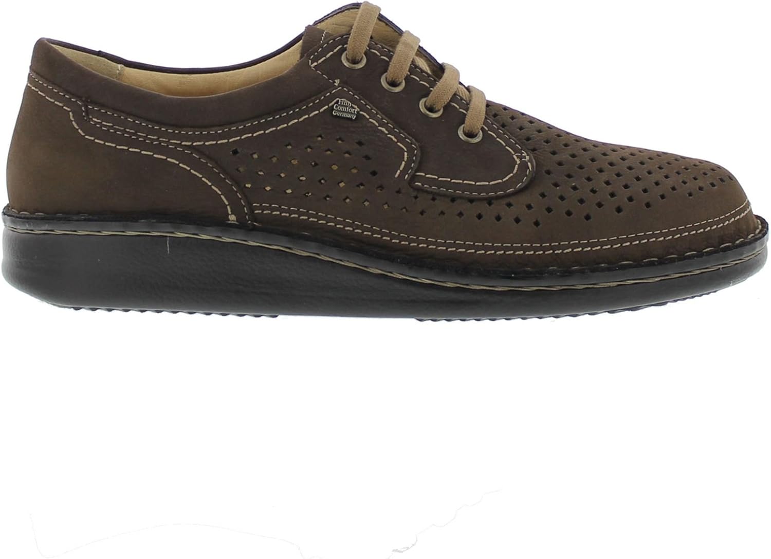 Amazon Com Finn Comfort Mens 1009 Baden Brown Nubuck Shoes 7 5