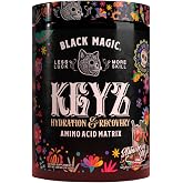 Black Magic Keyz Amino Acid Matrix Powder - Muscle Recovery &amp; Endurance - EAA's, BCAA's, &amp; Taurine - Keto, No Sugar, Caffeine Free - Strawberry Mojito - 14.81 oz