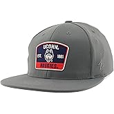 ZHATS Standard NCAA Officially Licensed Fitted Hat M15Z Switchback Gray, Grey, Large