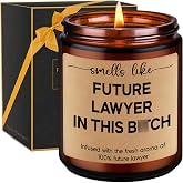 GSPY Candle, Lawyer Gifts for Women Men, Law School Essentials, Law Student | Future Lawyer, Graduation Gifts for Law Students, Lawyers, Funny Christmas, Bar Exam, School Acceptance Gifts for Attorney