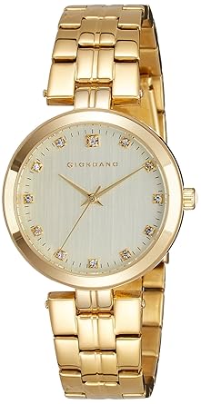 Giordano Analog Gold Dial Womens Watch - A2044-22