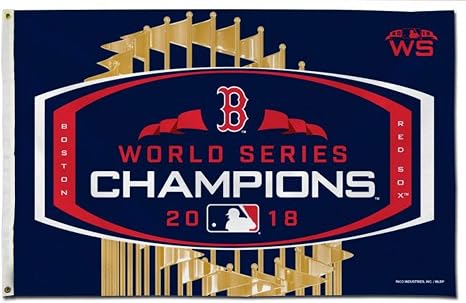 Amazon Com Rico Industries Inc Boston Red Sox 2018 World